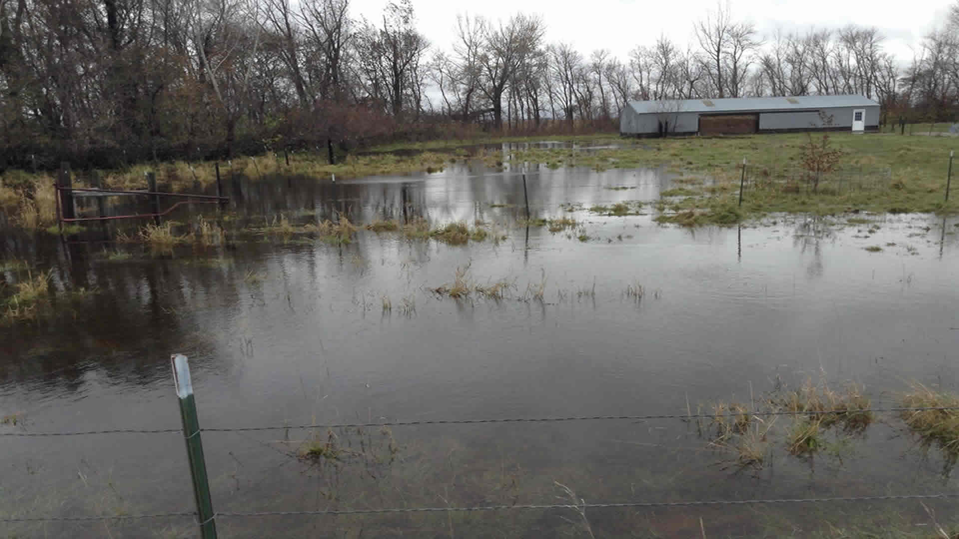 flooded farm
