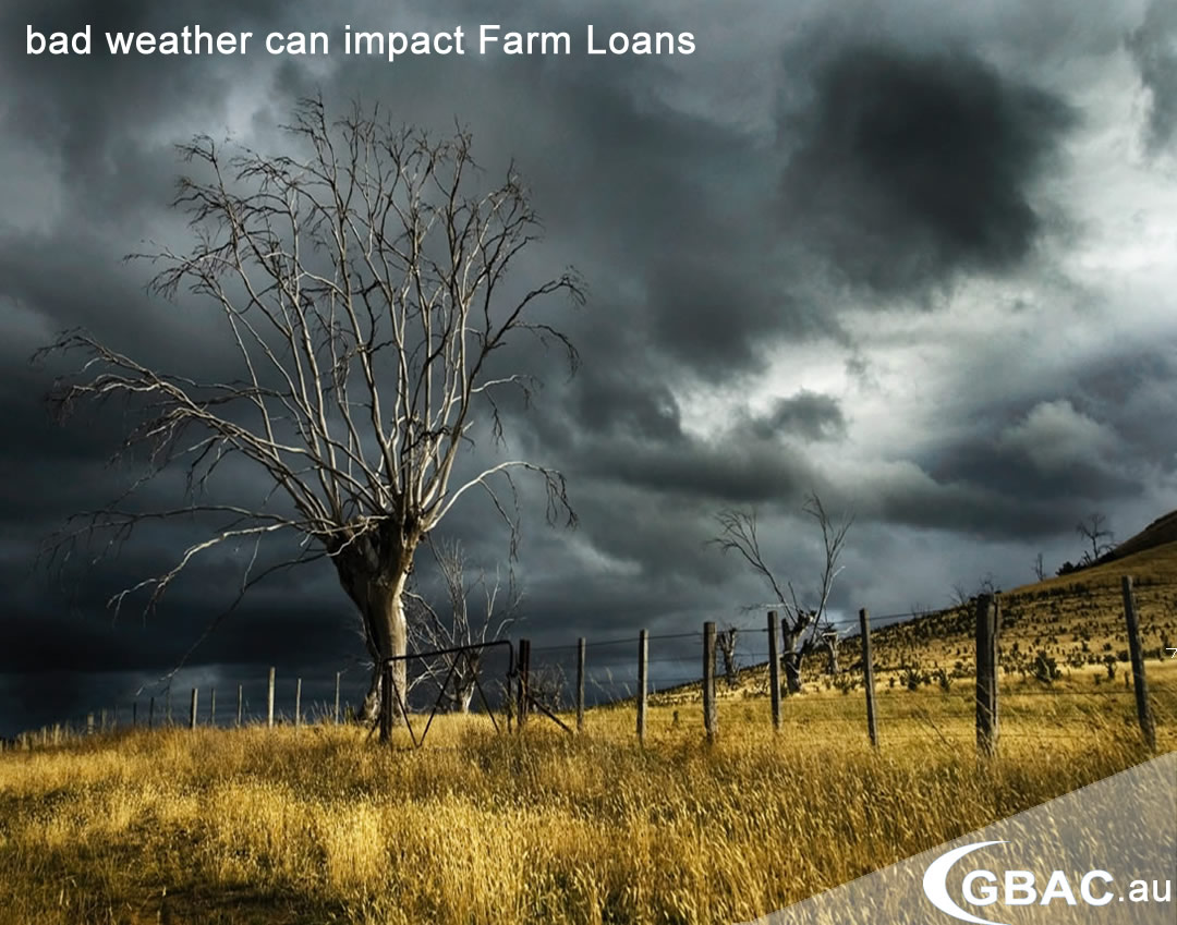 bad weather can impact farm loans